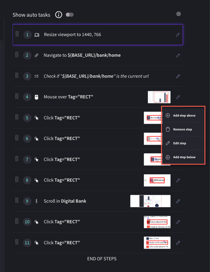 Edit a Step